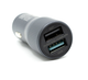 USB Car Charger 2.4A 30W Remax Retour RCC221 автомобильное зарядное устройство (Grey) - изображение 4