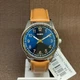Часы Casio MTP-V005L-2B4 UDF в синем цвете с легкими оттенками коричневого для ношения на запястье. - изображение 5
