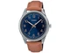 Наручний годинник Casio MTP-V005L-2B4 UDF Сині зі світло-коричневим - зображення 1