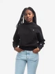 Bluza damska bez kaptura Champion 113352-KK001 M Czarna (8053305305006) - obraz 1