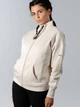 Толстовка на блискавці без капюшона жіноча Champion 111985-MM003 XS White Cream Panna (8056426328947) - зображення 2