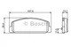 Гальмівні колодки дискові Bosch (0986424817) - зображення 8