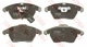Колодка тормозов. диск. AUDI A3, SEAT, SKODA, VW передн. (выр-во TRW) TRW (GDB1550) - изображение 2