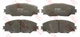 Колодка тормозов. диск. TOYOTA RAV 4 передн. (выр-во TRW) TRW (GDB3424) - изображение 2