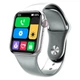 Умные Смарт-часы M26 Plus 44mm Aluminium с беспроводной зарядкой и микрофоном silver - изображение 1
