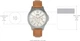 Наручний годинник Casio MTP-V300L-7A2UDF Світло-жовтий з світло-коричневим ремінцем - зображення 1