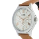Наручний годинник Casio MTP-V300L-7A2UDF Світло-жовтий з світло-коричневим ремінцем - зображення 4