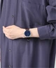 Стильные наручные часы Casio MTP-VT01L-2BUDF Синие с коричневым - изображение 4