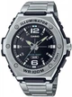 Стильные наручные часы Casio MWA-100HD-1AVEF Черные с серебристым - изображение 1