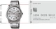 Стильний Наручний годинник Casio MTP-V001D-7B UDF Сріблястий/сталевий - зображення 6