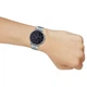 Стильний наручний годинник Casio MTP-E321D-1AVDF Чорний з сріблястим/сталевим - зображення 1