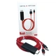 Конвертер для передачі відео MHL IPHONE/HDMI 7575D 2м - зображення 4