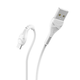 Кабель Hoco X37 Cool power charging data cable for Micro White - зображення 1