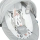 Укачивающий центр шезлонг El Camino MYLA ME 1074 Soft Pink с пультом управления Серый с розовым - изображение 7