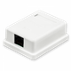 Розетка Logicpower LP-212 RJ45 1 порт кат. 5Е FTP Белый - изображение 2