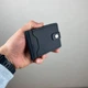 Зажим для денег на кнопке черный мужской Classic Button Black - изображение 1