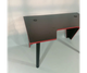 Стіл комп'ютерний геймерський ігровий DROM Square Black/Red - зображення 5