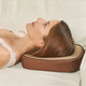 Електрична грілка з масажером для ніг 2в1 E-Warmer Massager Insoles Pad електрогрілка-масажер ступнів, подушка, що відстібається Коричневий - зображення 9