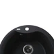 Гранитная мойка Globus Lux Orta графит 485мм А0001 - изображение 4