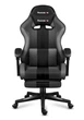 Игровое компьютерное кресло HUZARO Force 4.7 Grey Mesh Обивка ткань Серое - изображение 4