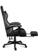 Игровое компьютерное кресло HUZARO Force 4.7 Grey Mesh Обивка ткань Серое - изображение 5