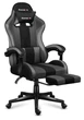 Игровое компьютерное кресло HUZARO Force 4.7 Grey Mesh Обивка ткань Серое - изображение 8