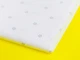 Тканина трикотаж ляльковий let's make Відріз 45 * 50 см - Сірі зірочки на білому 322273038 - зображення 2