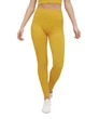 Леггинсы в рубчик с моделирующим швом сзади Leggings Rib Honey S/M Желтый - изображение 1