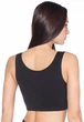 Топ жіночий на широких бретелях безшовний Classic top Nero S/M Чорний - зображення 2