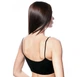 Топ безшовний жіночий на тонких бретелях Giulia Brassiere Nero S/M Чорний - зображення 2
