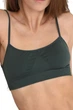 Tоп бесшовный женский на тонких бретелях Giulia Brassiere Khaki L/XL Зеленый - изображение 4
