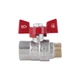 Кран шаровой Thermo Alliance Standart 1/2" ВН для воды (бабочка) SD607NW15PN40 - изображение 3