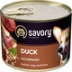 Влажный корм Savory для взрослых собак с уткой 200 г - изображение 1