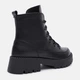 Женские зимние ботинки кожаные высокие Ashoes 4758/4 0200 36 23.5 см Черные (ROZ6400190100) - изображение 5