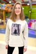 Свитшот Marions 152 см Бежевый (2125000787947) - изображение 1