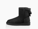 Уггі жіночі UGG Міні CLASSIC 2 BAILEY BOW Чорні (1016501-BLK) 41р. - зображення 5
