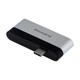 Перехідник Borofone DH1 Type-C to USB 3.0/2USB, Steel Black - зображення 1