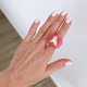 Кольцо для женщины Обране "Sporty Pink" (0121) - изображение 2