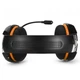Наушники REAL-EL GDX-7700 SURROUND 7.1 black-orange - изображение 3