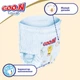 Подгузник GOO.N Premium Soft 9-14 кг размер L унисекс 44 шт (863228) - изображение 7