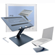 Подставка для ноутбука Pexcraft Laptop Stand Grey (P10) - изображение 1