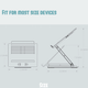 Подставка для ноутбука Pexcraft Laptop Stand Grey (P10) - изображение 6