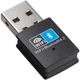 Зовнішній мережевий адаптер 2в1: WiFi + Bluetooth, з USB підключенням Addap UWA-03 | 2,4 ГГц, 150 Мбіт/с - зображення 1