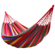 Гамак подвесной для отдыха тканевый бескаркасный одноместный Mexikan Hammock разноцветный гавайский для дачи, дома и сада - изображение 5