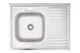 Кухонная мойка KRONER (KRP) Dekor-6080L D0.6T160 - изображение 1
