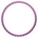 Колесо для йоги масажне кільце для йоги Zelart Fit Wheel Yoga 1749 Violet-Pink - зображення 2
