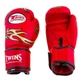 Боксерские перчатки Twins PVC 12oz красный TW-12R - изображение 2