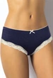 Женские трусики кюлот с кружевом Sielei 1261 Blu 44(M) Синий - изображение 1