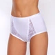 Высокие женские трусики с гипюром Jadea 535 Bianco 46(L) Белый - изображение 1