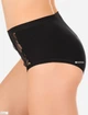 Женские высокие трусики с гипюром Jadea 534 Nero 54(4XL) Черный - изображение 5
